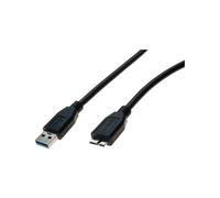 Onedirect Cable USB-A a micro B 3.0, negro Cable de conexión USB-A a micro USB 3.0 de 1 m.