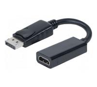 Onedirect Convertidor Display Port 1.2 a HDMI 1.4 - 6cm Convertidor Display Port a HDMI 1.4