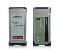 Onefavor Memoria Sxs Adaptador de Tarjeta SD SDHC SDXC Tarjeta en un Adaptador para Sony Sxs Ex1r Ex280