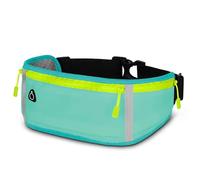 ONEFLOW Active Pro - Cinturón para correr HMD Pulse/Pulse Plus con 3 compartimentos, transpirable, para correr, teléfono móvil, impermeable, color azul