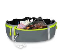 ONEFLOW Active Pro - Cinturón para correr Xiaomi con 3 compartimentos, transpirable, para correr, teléfono móvil, impermeable, para correr, Clear Mind, Xiaomi MIX Flip, Utilidad