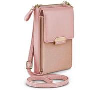 ONEFLOW Bliss Purse - Bolso bandolera para Poco F7 Pro con monedero, bolso bandolera con monedero y compartimento para teléfono móvil, bolso pequeño, rosa rosa