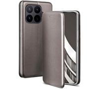 ONEFLOW Business Case für Xiaomi 17T Pro Handyhülle klappbar mit Standfunktion Klapphülle Flipcase Cover Dünn, PU Leder Hülle mit Kartenfach, 360 Grad Schutzhülle Taupe