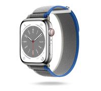 OneFlow Correa Nomad compatible con Apple Watch SE 3 (44 mm), pulsera deportiva de nylon para exteriores con velcro, correa textil para iWatch, unisex, estilo Mountain Lake.