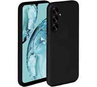 ONEFLOW Funda blanda para Samsung Galaxy A26 5G, funda de silicona con protector de cámara, funda de silicona con protección elevada para la pantalla, carcasa trasera blanda, color negro