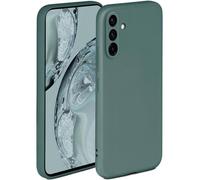 ONEFLOW Funda blanda para Samsung Galaxy A56 5G, funda de silicona con protector de cámara, funda de silicona con protección elevada para la pantalla, carcasa trasera blanda, color azul petróleo