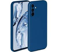 ONEFLOW Funda blanda para Samsung Galaxy A56 5G, funda de silicona con protector de cámara, funda de silicona con protección elevada para la pantalla, carcasa trasera blanda, color azul