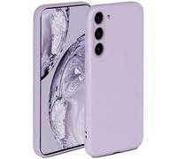 ONEFLOW Funda blanda para Samsung Galaxy S23 Plus, funda de silicona con protector de cámara, funda de silicona con protección elevada para la pantalla, carcasa trasera blanda, color lila