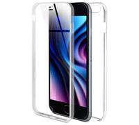 OneFlow Funda Doble [Delantera y Trasera] de Silicona Compatible con iPhone 6s Plus / 6 Plus | Transparent