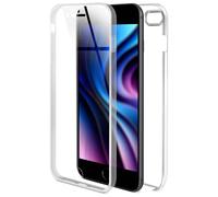 OneFlow Funda Doble [Delantera y Trasera] de Silicona Compatible con iPhone 7 Plus/iPhone 8 Plus | Transparent