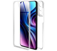 OneFlow Funda Doble [Delantera y Trasera] de Silicona Compatible con Samsung Galaxy S21 Plus | Transparent