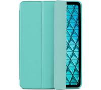 ONEFLOW Funda para iPad Pro 13 (2024/2025) funda ultrafina con soporte, funda con función de encendido y apagado automático, con función atril magnético, funda de piel sintética, color turquesa