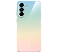 ONEFLOW Funda Splash para Samsung Galaxy A56 5G con patrón de diseño, funda protectora con protección de cámara, estuche impreso, funda extra delgada, degradado de color mint, beige y rosa