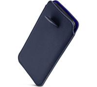 ONEFLOW Liberty Case - Funda para Samsung Galaxy A5 (2017), con función retráctil, piel sintética, funda con solapa, color azul