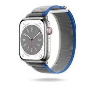 ONEFLOW Nomad Strap Compatible con Apple Watch Correa al aire libre de nylon, correa deportiva con cierre de velcro, correa de tela iWatch para mujer y hombre, Apple Watch Ultra 3 (49mm), Nailon Metal