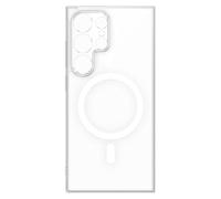 ONEFLOW Nova Case für Samsung Galaxy S24 Ultra Hülle kompatibel mit MagSafe, Kameraschutz, Kristallklare Handyhülle Durchsicht Kratzfest, Wireless Charging geeignet, Transparent