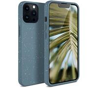 ONEFLOW Sama Sama Case Compatible con Apple iPhone 13 Pro Max - Funda sostenible de fibra vegetal, funda biodegradable sin plástico, vegana y respetuosa con el medio ambiente, color azul petróleo