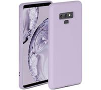 ONEFLOW Soft Case Compatible con Samsung Galaxy Note9 Carcasa de Silicona con Borde Elevado para protección de Pantalla, Doble Capa, Suave Funda para teléfono móvil, Color Lila Mate