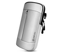 ONEFLOW Urban Sling para Nubia RedMagic 10 Air - Funda para teléfono móvil con correa y correa combinada, bolso bandolera con cartera para hombre y mujer, color gris