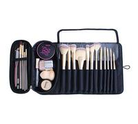 ONEGenug Bolsa de Almacenamiento de Pincel de Maquillaje Multifuncional - Bolsa de cosméticos con 12 Bolsillos portaescobillas Bolso de cosméticos Organizador de Viajes