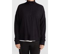 O'Neill 1/2 Zip Sweat Black Out Talla: L | Sudaderas con Capucha Outlet | Mujer | Negro
