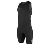 ONeill O';Riginal 2MM Back Zip Short John Black - Ligero - Traje de Neopreno UltraFlex DS - Ligero, pegajoso y cálido