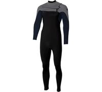 O'NEILL 2025 Hombres Epic 4/3mm Chest Zip Neopreno 5647 - Black/Slate/Smoke
