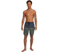 O'NEILL 2026 Hombres Hyperfreak Bañador De Surf Mysto Block Scallop De 48 Cm 2800233 - Dark Olive Mysto Block