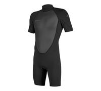 O'NEILL 2026 Hombres Reactor-2 2mm Back Zip Shorty Neopreno 5041B - Black/Black