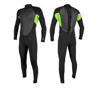 O'NEILL 2026 Hombres Reactor-2 3/2mm Back Zip Neopreno 5040B - Black/Day Glow