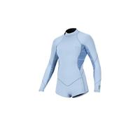 O'NEILL 2026 Junior Bahia 2/1mm Back Zip Manga Larga Traje De Primavera Neopreno 5411 - Chmbyblu/Surf Abstract/Chmbyblu