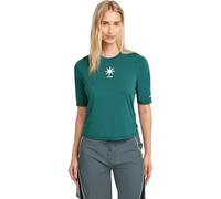 O'NEILL 2026 Mujer Hybrid Camiseta UPF Polygiene 1850243 - Botanical Heat
