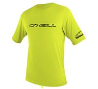 O'NEILL Basic Skins S/S Rash tee Chaleco Vest, Lima, Large para Hombre