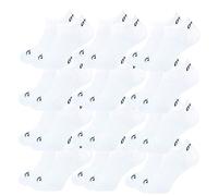 O'Neill Calcetines unisex para zapatillas, pack de 12 calcetines deportivos, calcetines de ocio, calcetines para zapatillas, de algodón, invisibles, para hombre y mujer Blanco (1010p) 39-42