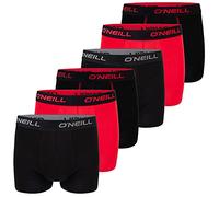 O'Neill Calzoncillos tipo bóxer para hombre, paquete de 6 unidades, color negro, rojo, azul, M, L, XL, XXL, XL