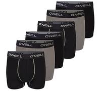 O'Neill Calzoncillos tipo bóxer para hombre, paquete de 6 unidades, color negro, rojo, azul, M, L, XL, XXL, XL