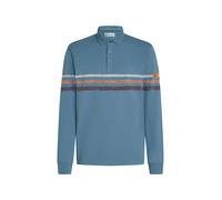 O'NEILL Camiseta azul paloma / gris / naranja / blanco S azul paloma / gris / naranja / blanco