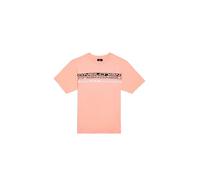 O'NEILL Camiseta coral / negro / blanco 164 coral / negro / blanco