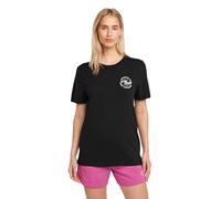 O'NEILL Camiseta gráfica para mujer con estampado de espalda Surfing is My Therapy, negro (Out), L