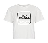 O'Neill Tees Shortsleeve Cube T-Shirt Camiseta, Mujer, 11010 Snow White, Regular