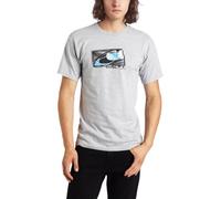 O'NEILL Camiseta T-Street Basic Fit para Hombre, Color Gris Jaspeado, Talla L, Gris, L