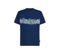 O'NEILL Camiseta 'Uni Flower' azul oscuro / offwhite XXL azul oscuro / offwhite