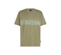 O'NEILL Camiseta 'Uni Flower' oliva / menta XXL oliva / menta