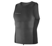 ONeill Chaleco de Neopreno para Traje de Neopreno Reactor II 2MM Top Negro - Protección Solar contra Rayos UV y propiedades SPF - Bolsillo para Llaves Ocultas