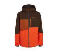 O'NEILL Chaqueta deportiva 'Fwc'cruz Triple Snow' chocolate / langosta / naranja oscuro M chocolate / langosta / naranja oscuro