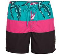O'Neill Frame Block Shorts Men Bañador para Hombre, 23010 Red Multi Stripe, L