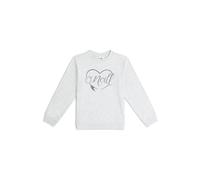 O'Neill Girls Essentials Crew White Melange Talla: 128 | Chalecos Outlet | Unisex | Blanco