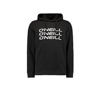O'Neill Triple Stack Hoodie Sudadera con Capucha, Hombre, 9010 Blackout-A, Regular