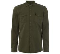 O'Neill LM Creek Twill Shirt Camisa Twill para Hombre, Hombre, Winter Moss, S