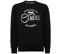 O'Neill LM Mugu Cali Crew Sudadera Cuello Redondo para Hombre, Hombre, Black out, S